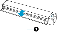 Ouverture du guide de chargement du ScanSnap