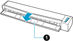 Ouverture du guide de chargement du ScanSnap