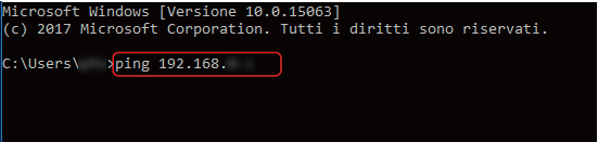 Prompt dei comandi