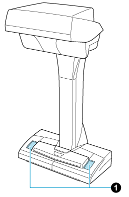 Buitenkant van de ScanSnap