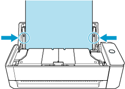 Regolazione delle guide laterali