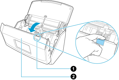 Opening the ADF Top Section