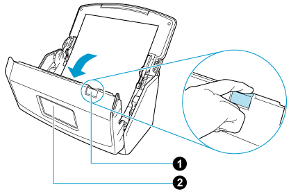 Opening the ADF Top Section
