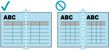 Een document waarvan de gescande afbeeldingen automatisch zijn samengevoegd