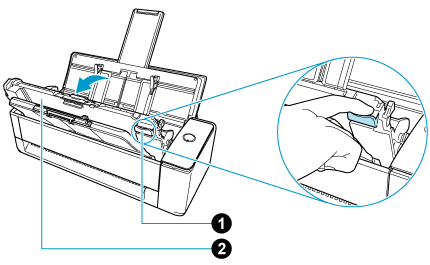 Opening the ADF Top Section